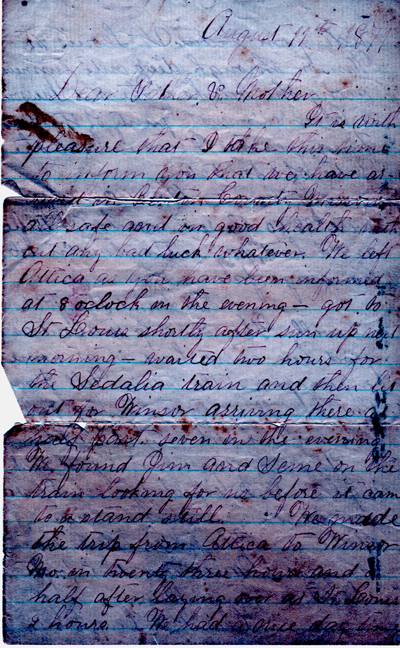 1871 letter